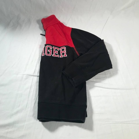 Kids Tommy Hilfiger 1/4 Zip Pullover Sweatshirt Size Small - Picture 6 of 6